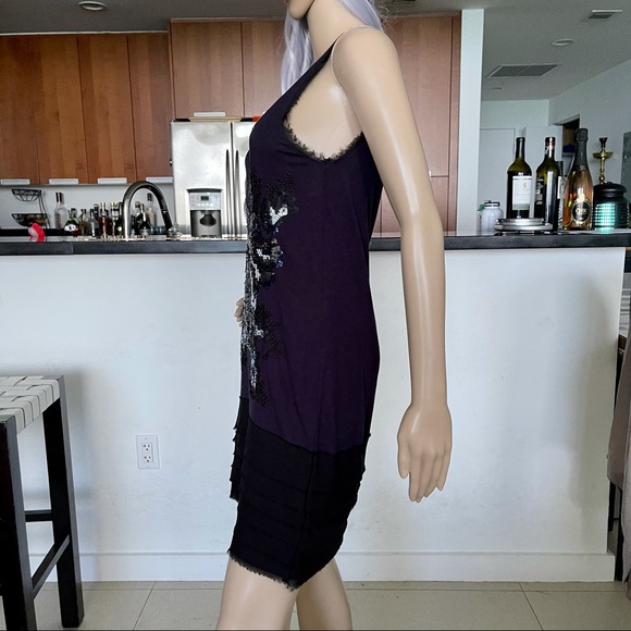 Mango Floral Sequin Appliqué Tank Dress - Picture 8 of 15